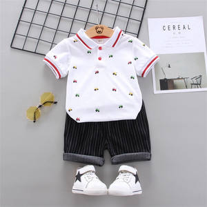 Ensemble deux pièces T-shirt et pantalon pour bébé garçon, vente en gros, directement de la grande usine, vêtements pour enfants, collection très demandée - Product Image 2