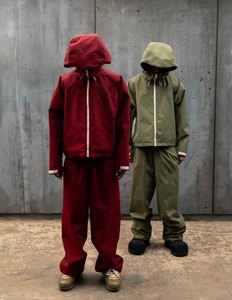 Custom Zipper <strong>Nylon</strong> <strong>Jogger</strong> Baggy Running Soft Shell Track Suit Jacket and <strong>Jogger</strong> Pant Set Waterproof Windbreaker Tracksuits Men - Product Image 1