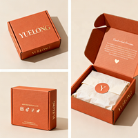 Boîte d'expédition écologique personnalisée pour dossiers, colis et cadeaux, avec pelliculage mat et logo sur mesure