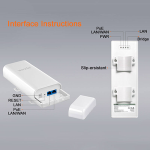 Tenda O3室外无线CPE点对点5千米2.Ghz 300Mbps 12dBi天线范围Wifi网桥路由器网络设备 - Product Image 6