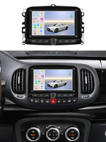 Navifly Multimédia BT5.0 4G WIFI DVR 1080P SWC GPS Navigation Play Store Car-Play Auto Radio FM pour Fiat 500L 2013-2019