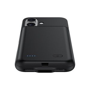 Coque de téléphone TPU avec batterie externe intégrée et clip dorsal en caoutchouc souple pour <span class=keywords><strong>iPhone</strong></span> 17 Pro Max/17 Pro - Product Image 5