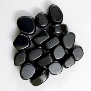 Especímenes de Hematita Pulida Irregular, Losas Naturales de Mineral Rodado para Colección, Enseñanza y Exhibición - Product Image 1