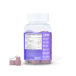 Gomitas de 5-HTP OEM, Gomitas para Dormir, Relajantes con Melatonina, Promueven el Sueño, Gomitas de 5-HTP para Dormir, Estado de Ánimo y Control del Estrés - Product Image 3