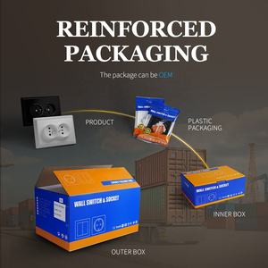 Prise murale électrique de type français standard Euro Prise UE évaluée à 16A pour l'utilisation de la prise électrique - Product Image 5