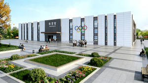 Estadio <span class=keywords><strong>de</strong></span> Baloncesto Interior con Estructura <span class=keywords><strong>de</strong></span> Acero Prefabricada, Diseño Personalizado, Pabellón <span class=keywords><strong>de</strong></span> Tenis - Product Image 2