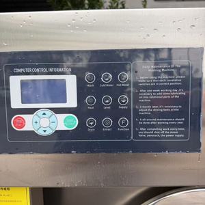 Lave-linge pour l'industrie lourde, entièrement en acier inoxydable, grande capacité 15/25/30/50/100/120 kg, pour hôpitaux, hôtels, blanchisseries - Product Image 2