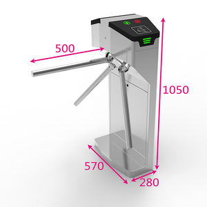 Torniquete Vertical de Tres Rodillos Resistente a la Intemperie para Exteriores, Molinetes para Fábrica, Gimnasio, Cine - Product Image 3