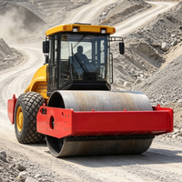 Rouleau compresseur vibrant 20 tonnes à bas prix, pour asphalte, autoporté, compacteur moyen, rouleau routier
