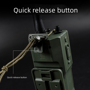 Nouvelle arrivée - Pochette radio tactique MBITR <span class=keywords><strong>PRC</strong></span> <span class=keywords><strong>152</strong></span> MOLLE compatible avec les gilets pour la chasse et le tir en plein air - Product Image 5