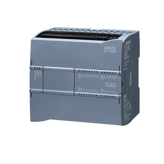 100% Original Brand Plc Simatic Hmi Programmable Plc S7-1200 CPU 1214C Compact PLC Module with Ethernet Interface