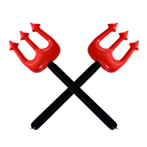 Venta al por mayor al aire libre Cosplay juguetes inflables Hololween Devil Trident tenedor cuchillo para Halloween y diversión durante todo el año - Product Image 5