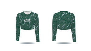 Tùy Chỉnh Camo Thiết Kế Thăng Hoa In Chạy Thể Thao Dài Tay Áo Womens Phụ Nữ Cô Gái T Áo Sơ Mi Crop Top Câu Cá Áo Sơ Mi - Product Image 5