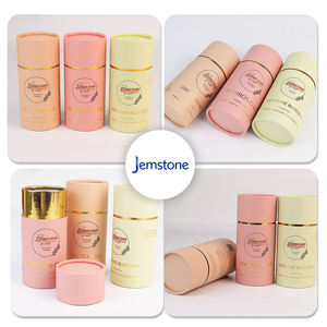 Contenedor de tubo de papel cilíndrico de impresión personalizado de materiales seleccionados biodegradables para embalaje - Product Image 5