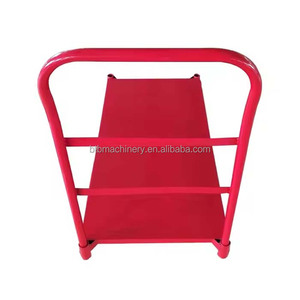 चलती पहियों के साथ हैंड प्लेटफॉर्म ट्रक गाड़ी गाड़ी, चलती पहियों की खरीदारी भंडारण उपकरण अंतरिक्ष की बचत करना - Product Image 2