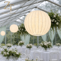 Lámpara LED de Estilo Nórdico con Pantalla de Seda y Ángulo de Haz de 360°, Personalizable para Bodas y Hoteles