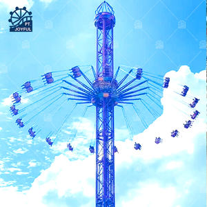 Atracción de feria, parque de diversiones, juego de emociones, torre de columpios voladores en venta - Product Image 2