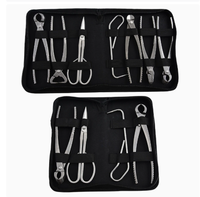 Juego de 3 Herramientas de Acero Inoxidable para Bonsái - Kit de Iniciación para Podar Bonsáis con Cortador Cóncavo, Cortador de Nudos y Tijeras para Principiantes