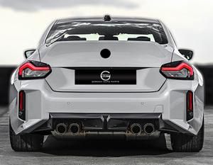 Kit M2 G87 a CS para BMW G87 M2 Coupé 2023+, Alerón Delantero Negro Brillante, Difusor, Kits Aerodinámicos, Parrilla Delantera, Labio de Parachoques Delantero - Product Image 5