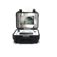 Système d'inspection des canalisations par robot caméra CCTV avec capture d'images HD avant et arrière pour la détection de défauts