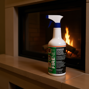 Detergente Desengrasante Firenet 750 ml para Limpieza de Vidrio de Chimeneas - Product Image 2