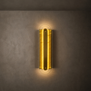 Modern LED Wall Lamp Rectangular <b>Sconce</b> Warm <b>Light</b> Decorative Wall Lighting for Bedroom Living Room Hotel Corridor - Product Image 1