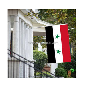 Révolution libre Personnalisé votre propre conception Révolution du drapeau syrien dans le drapeau de la révolution Écharpe du drapeau syrien sans la Syrie - Product Image 5
