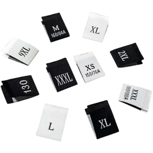 Bán Sỉ Nhãn Dệt Theo Yêu Cầu Thiết Kế Mới Tự Làm Nhãn Vải Polyester Nhãn Vải Thương Hiệu Chính Nhãn Dệt Cổ - Product Image 4