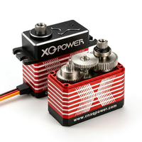 Moteur servo XQ POWER XQ-BLS8140H 40 kg 12 V sans balais avec encodeur magnétique, engrenage en acier inoxydable, haute vitesse, pour automatisation robotique