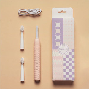 Brosse à dents électrique sonique à poils souples, étanche IPX7, rechargeable par USB, pour adultes et couples - Product Image 3