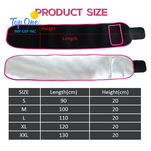 Alta calidad ajustable señoras sudor cintura entrenador adelgazamiento barriga recortador cinturón-venta al por mayor - Product Image 6