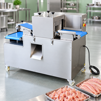 Machine de découpe et de désépaississement multipasse pour viande fraîche, idéale pour le porc et le bœuf désossés
