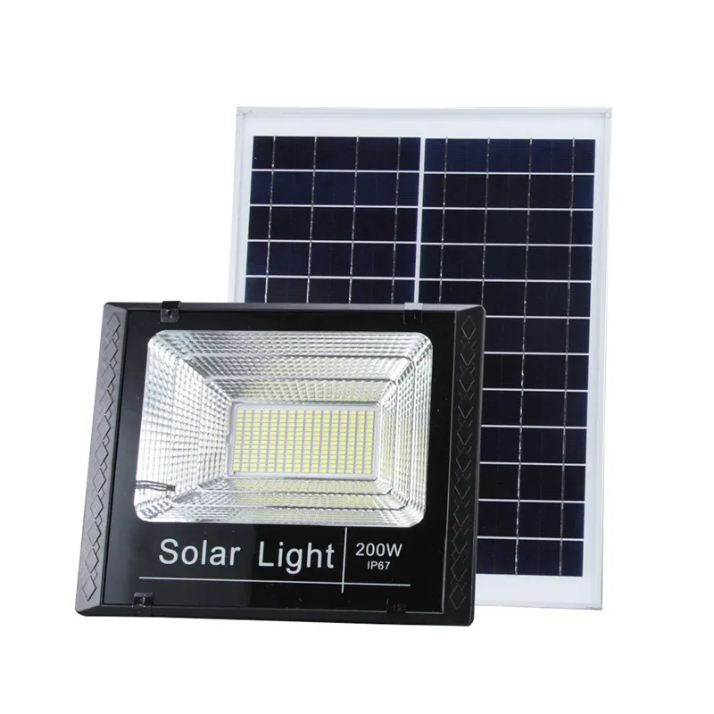 Outdoor Solar Reflector Lamp IP66 waterproof 25W 40W 60w 100w 200Watt 300W 400W Solar LED Flood Light