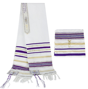 Vente en gros de châ<span class=keywords><strong>le</strong></span> de prière messianique moins cher Talit juif pour hommes et dames - Product Image 3