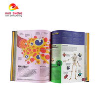 Usine d'impression professionnelle OEM, livre d'encyclopédie pour enfants relié en couverture rigide avec reliure parfaite, papier offset, option de logo personnalisé