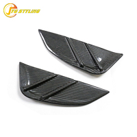 Pièces automobiles : Garniture de ventilation de garde-boue en fibre de carbone sèche pour BMW M3 G80 G81 2021+, garniture de grille latérale en CF pur, kits carrosserie style MP