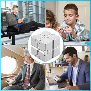 Cubo Mágico Antiestrés, Juguete Portátil para Descomprimir y Relajarse, Regalo para Fiestas, para Niños y Adultos - Product Image 5