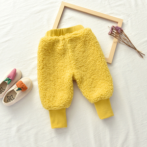 <span class=keywords><strong>Pantaloni</strong></span> Invernali Casual Traspiranti per Bambini e Bambine 2026 Nuova Collezione Autunnale con Polsini e Fodera in <span class=keywords><strong>Pile</strong></span> - Product Image 6