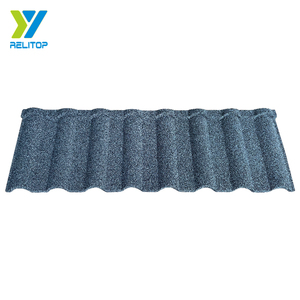 Azulejo de techo de Metal recubierto de piedra tipo Milano, para casa móvil, casa victoriana, Villa, lámina de Metal corrugado - Product Image 6
