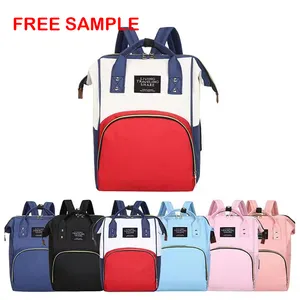 Factory FREE sample Cheap mommy baby diaper bag custom Waterproof Mummy Nappy Bags fashion diaper bag backpack