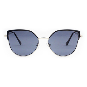 Sunway Eyewear Cat Eye Big Frame Women Sunglasses Luxury Designer Hot Selling Metal Shades Sun Glasses - Product Image 1