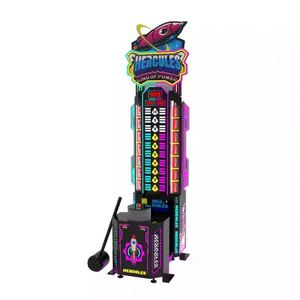 New Model Rocket Hercules Hammer for Coin Pusher Digital Printing Metal <b>Punch</b> Boxing Arcade Game <b>Machine</b> High Coin Operated - Product Image 2