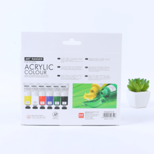 Ensemble de peinture acrylique non toxique, pigment riche et crémeux, séchage rapide, imperméable, kit de peinture acrylique pour artistes et étudiants, vente en gros - Product Image 6