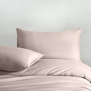 Ensemble <span class=keywords><strong>de</strong></span> literie trois pièces Hotel Collection 300TC <span class=keywords><strong>housse</strong></span> <span class=keywords><strong>de</strong></span> couette en <span class=keywords><strong>satin</strong></span> blanc pur <span class=keywords><strong>coton</strong></span> pour lits King Five-Star à usage domestique - Product Image 2
