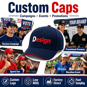 Casquette de camionneur personnalisée avec logo, casquette de baseball en maille ODM & OEM, échantillon gratuit disponible pour campagne promotionnelle, élection, équipe sportive - Product Image 5
