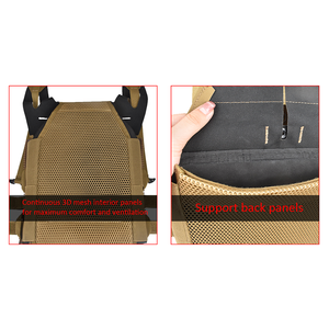 قابل للتعديل ، حامل لوحة تكتيكية رخالة نايلون خفيفة الوزن للتدريب الخارجي ، محاكاة نطاق الرماية Chaleco Tactico - Product Image 6