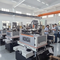 Machine de découpe à fil EDM CNC 5 axes automatique économique et nouvelle, contrôlée par PLC, haute vitesse, DK7745 Jieyue, précision de 0,01 mm