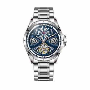 Orologio Meccanico Automatico da <span class=keywords><strong>Uomo</strong></span> LOUIE JUELEN con Effetto Esplosione, Nuova Generazione, Cinturino in <span class=keywords><strong>Acciaio</strong></span> Inossidabile 22mm - Product Image 5