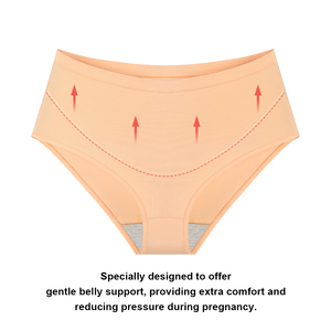 Shanhao Culotte anti-fuite post-partum pour <span class=keywords><strong>femme</strong></span> Culotte écologique pour <span class=keywords><strong>femme</strong></span> <span class=keywords><strong>enceinte</strong></span> Culotte de période modale en Tencel pour <span class=keywords><strong>femme</strong></span> - Product Image 4