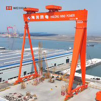 Grue à portique de construction navale de 600 tonnes Grue de chantier naval
